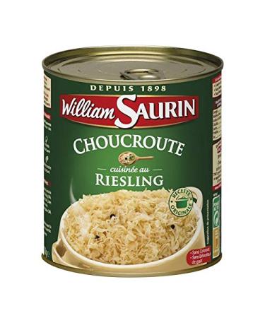 WILLIAM SAURIN - Sauerkraut With Riesling 810G - Set Of 4 - Sold By Lot