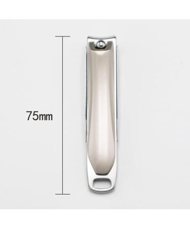Rnitle Professional Nail Clipper Set - Stainless Steel Fingernail & Toenail Clippers with Catcher & File | 63mm for Easy Use - Buy Online on GoSupps.com