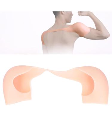 Shop Silicone Shoulder Pads - Skin-Friendly Concealed Enhancers & Breathable Elastic Back Support for Men & Women (XL) - White Skin Color - Buy Online on GoSupps.com