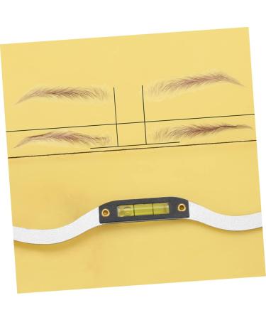 Angoily 3 sets Measure Measuring Bow Bow-shaped Shaping Eyebrow Kit Shaper Mapping Corrector Level Tool 22.5x4.3cmx3pcs Silverx3pcs - Buy Online on GoSupps.com