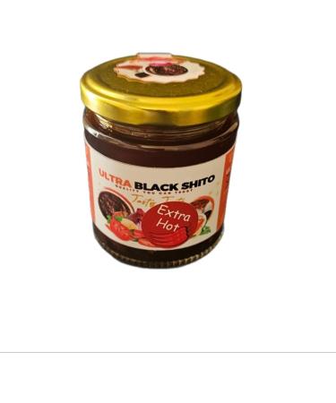 Ultra Black Shito (200g Extra Hot) Extra Hot 200g - Buy Online on GoSupps.com