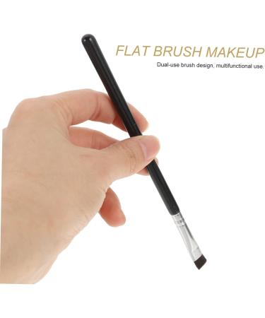 Baluue 6pcs Flat Eyebrow Brush Eyeliner Brush Eye Makeup Brush Eyebrow Makeup Brush Black Artificial Fiber - Buy Online on GoSupps.com