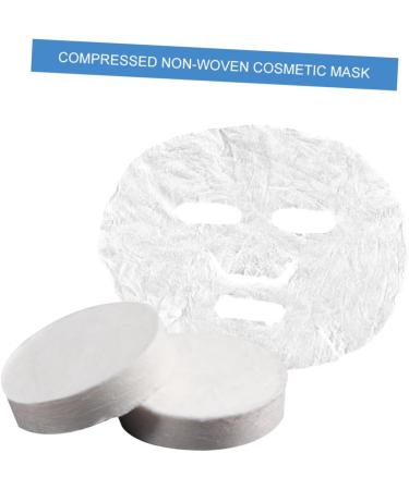 Housoutil 100pi ces Masques Faciaux Comprim s Coton Non Tiss Pour Soin Peau Hydratant Confortable Et moyen blanc - Buy Online on GoSupps.com