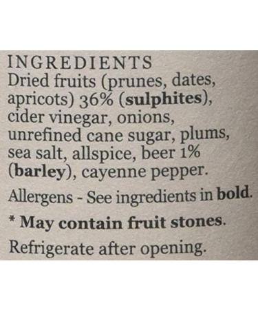 Rosebud Preserves Ampleforth Abbey Beer Fruit Chutney 227g - Vegan & Vegetarian - Handmade Local Collaboration for a Tasty Treat - Buy Online on GoSupps.com