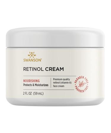 Swanson Retinol Cream 2 fl Ounce (59 ml) Cream 2 Fl Oz (Pack of 1)