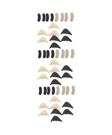 Gatuida 12 Pairs Shoe Heel Pads Heel Cushion Pad Heel Cushion Inserts Women High Heel Pads Shoe Inserts for Women Heels Forefoot Pads Heel Liner Women's Post Post High Heels