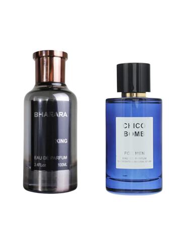 Pack Perfumes For Men Bharara King Eau De Parfum 3.4 Oz & Ralfs Mejia Chico Bomb Eau De Parfum 3.4 Oz