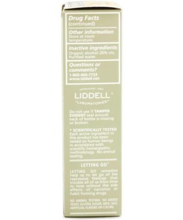 Lidell Letting Go Homeopathic Oral Spray - Relieve Overwhelm & Fatigue - Calm Mind Remedy - 1.0 fl. Oz - International Shipping Available - Buy Online on GoSupps.com