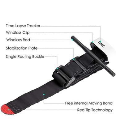 Thursday April Tourniquet - Combat Military Emergency Device for Blood Loss Control | Ideal for First Aid Hiking & Emergency Kits - Buy Online on GoSupps.com