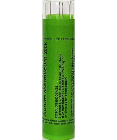 Aurum Metallicum 200K Homeopathy Medicine Schmidt-Nagel Canada (Homeodel) 90 pellets/granules - Buy Online on GoSupps.com