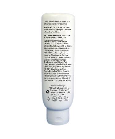 Su-Skin Body Shield Tinted Mineral Sunscreen - SPF Protection with Zinc Oxide & Titanium Dioxide for Glowing Skin - Buy Online on GoSupps.com