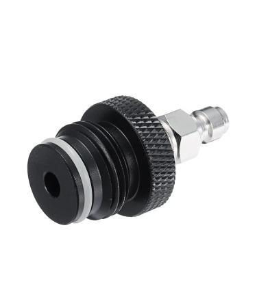 Manloney LLC Universal Paintball Remote Coil ASA Adapter with Foster Quick-Disconnect Nipple - G 1/2 Male to 8mm Male - Buy Online on GoSupps.com