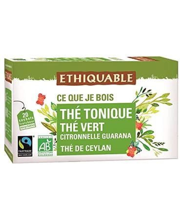 ETHIQUABLE - Th Tonique Au Guarana 36G - Lot De 4 - Offre Special