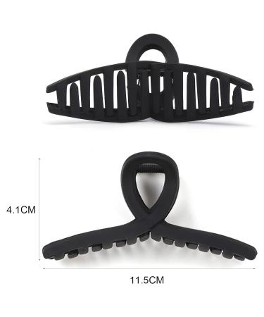 Olakin Large Non-Slip Hair Clip - 11cm Hair Needle for Thick Hair | Perfect Mother's Day Gift for Women & Girls | Black - Buy Online on GoSupps.com