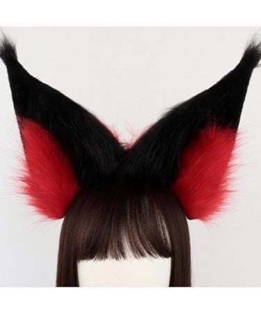 Adult Cosplay Accessories Anime Theme Hell's Inn Alastor Animal Ears Ear Headband Prop - Buy Online on GoSupps.com