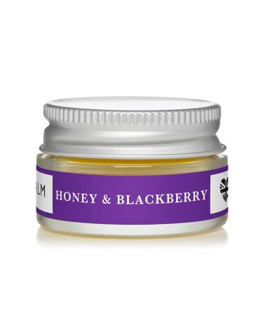 Bee Good 100% Natural Honey & Blackberry Moisturing Lip Balm with British Beeswax and Honey Jar 10g