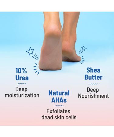 Chemist at Play Foot Cream for Cracked Heels & Diabetic Foot | Up to 24 hours of Moisturization | 10% Urea & Natural AHAs | Nourishment & Hydration | For Dry & Cracked Feet | Lightweight | 50g - Buy Online on GoSupps.com