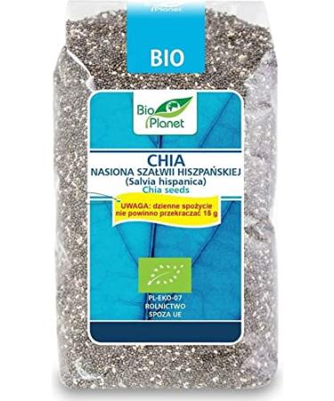 Chia seeds - Salvia hispanica ORGANIC 1kg - BIO PLANET