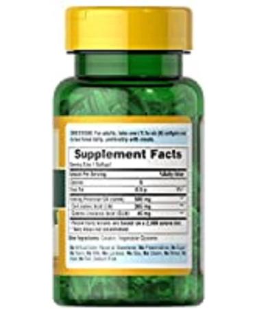 Evening Primrose Oil 500mg with GLA by Puritan's Pride - 100 Count White Capsules - Buy Online on GoSupps.com