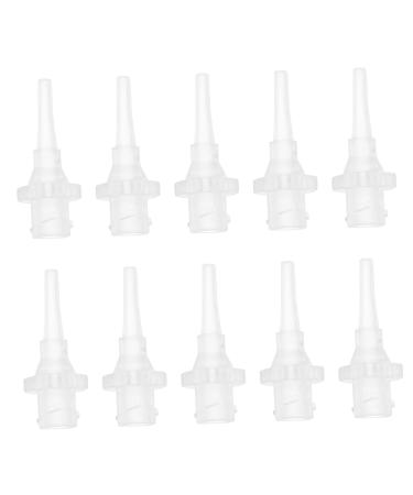 Ipetboom 100pcs Replacement Tips for Ear Washer Disposable Cleaning Tips for Earwax Cleaning Ear Wax Removal Tool Accessory