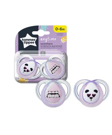 Tommee Tippee Classic Lollipops Set of 2 for 0-6 Months | Random Colors Pink/Blue/Transparent - International Shipping Available - Buy Online on GoSupps.com