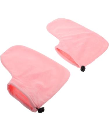 FRCOLOR 2 Pairs Wax Warm Foot Cover Wax Bath Mittens Paraffin Bath Booties Paraffin Bath Socks Wax Foot Bag Wax Socks Paraffin Wax Foot Hand Softening Gloves Care Heating Bag Plush - Buy Online on GoSupps.com