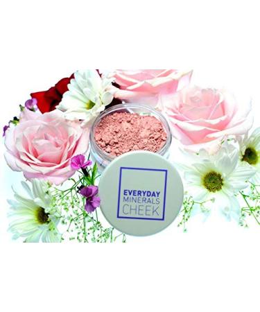 Everyday Minerals Fresh Rose Blossom Mineral Matte Blush Powder - Dusty Pink - Buy Online on GoSupps.com