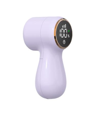 Electric Fabric Shaver Lint Remover Defuzzer Powerful Fabric Shavers with 3 Modes Display Electric Sweater Fuzz Remover Effectively Powered Powerful Fabric Shavers Remove Fuzz for Clothes Purple
