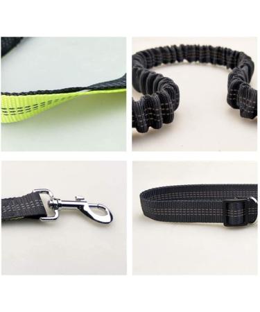 Pecco Hand Free Dog Lead Dog Walking Belt Ajustable Dog Leash Waist Belt Pet Dog Leash Coupler Running and Jogging Lead Belt with Retractable Bungee - Buy Online on GoSupps.com
