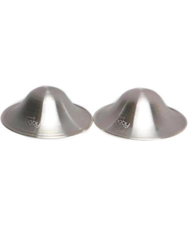 ebebek 999 Pure Sterling Silver Nursing Cups for Sore Breasts - Nickel-Free Breast Shields for Newborns & Breastfeeding Moms - Buy Online on GoSupps.com