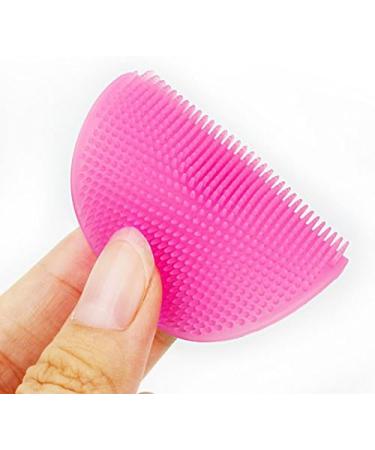 CHAW Silicone Face Scrubbers - Suction Cup Manual Cleansing Brush Pad for Deep Cleansing Gentle Exfoliating & Skin Massage - Green - Buy Online on GoSupps.com