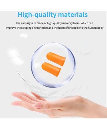 6 Pair Soft Foam Earplugs | Noise-Reducing & Soundproof Sleepl Ear Plugs for Work Study & Loud Environments - Buy Online on GoSupps.com