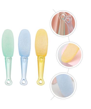 Minkissy 3-Piece Foot File Set | Callus Remover Foot Scrubber & Peeling Stone for Smooth Soft Feet | Ideal Foot Care Tool - Buy Online on GoSupps.com