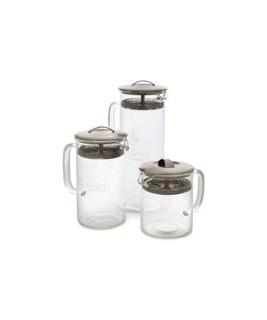 Rishi Tea Simple Brew Loose Leaf Teapot - 13.5 fl oz (400 ml) for Perfect Tea Brewing - Buy Online on GoSupps.com