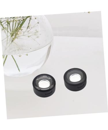 FRCOLOR 10 Sets Boxes Eye Shadow Box Travel Containers for Creams Eye Shade Face Cream Container Portable Eyeshadow Container Empty Eyeshadow Organizer Mini Lotion 3.8X3.8X1.9CM Black 1 - Buy Online on GoSupps.com
