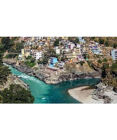 Greenwood Gangajal - Holy Ganga Water 100ml Spray & Dropper | Pure River Water from Devprayag | International Shipping - Buy Online on GoSupps.com