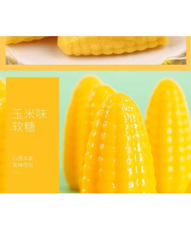 Corn Soft Candy Sweet Corn Flavor 17.7 oz(500 Gram) Chinese Candy Soft Candy Cream Corn Candy Chewing Milk Candy Leisure Snacks (53.1 oz(Pack of 3)) - Buy Online on GoSupps.com