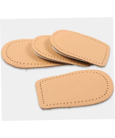 Minkissy Ball of Foot Cushions for Heels | Thickened Leather & Latex Half Insoles | Forefoot Cushion Pads for Women - Yellow S - Buy Online on GoSupps.com