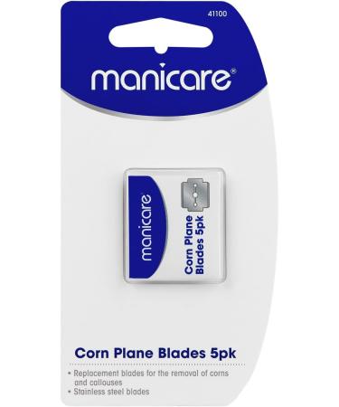 Manicare Corn Plane Replacement Blades 5 Pack - Buy Online on GoSupps.com