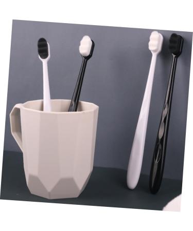 Beavorty Micro-Nano Toothbrush | Travel Tooth Hygiene Tool | Oral Care for Pregnant Women | Clean White Handle - 1 Pack - Buy Online on GoSupps.com