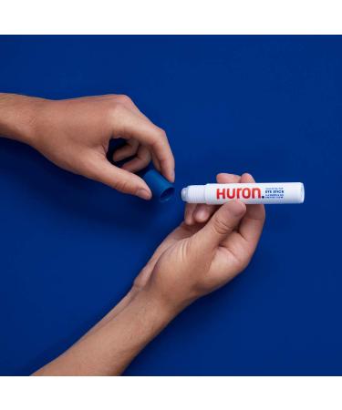 Huron Men's Cool Eye Stick - Vegan De-Puffing Serum with Cooling Rollerball | 13.5ml - Buy Online on GoSupps.com