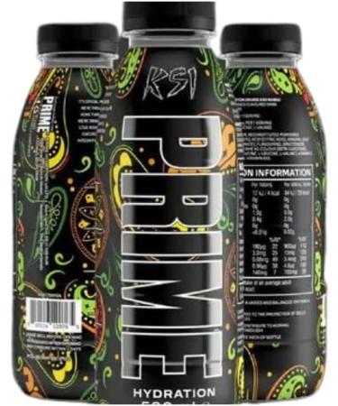 Prime Hydration KSI Limited Edition 500ml - Orange & Mango Mixed Flavour - Buy Online on GoSupps.com