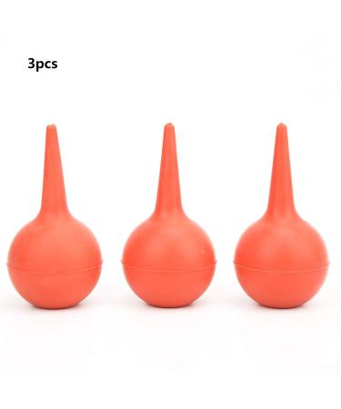 3Pcs 30ml Ear Washing Squeeze Bulb Set - Earwax Remover for Kids & Adults - Buy Online on GoSupps.com