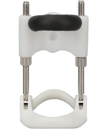 Portable Massage Clip Set for Men | Adjustable Traction Device | Powerful Extender-Distance Training | White-Silver - Buy Online on GoSupps.com