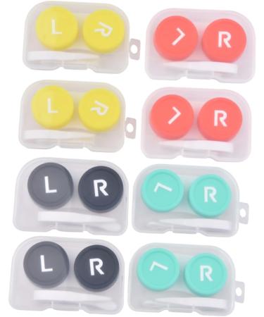 Lurrose 8-Part Tweezer Set - Piston Remover Tool Holder Case & Transparent Travel Box for Eye Lens Care & Removal - Buy Online on GoSupps.com