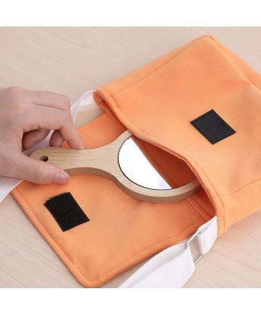 Lurrose 6Pcs Hand Mirrors with Handle Wood Vanity Cosmetic Travel Makeup Mirror for Women - 6.2 X 3.5 Inch - Buy Online on GoSupps.com