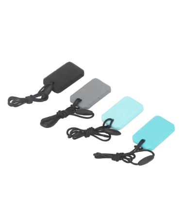 4-Piece Sensory Chewing Chain Set | Silicone Chew Toys for Oral Motor Skills | Teething Relief for Boys & Girls - Buy Online on GoSupps.com