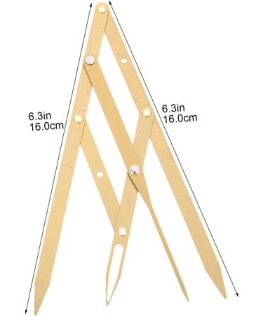 Beavorty 3 pcs Generation Second Steel Makeup Pencil Caliper Measuring Mean Gadgets Tools Golden Positioning 25x5x0.6cmx3pcs Goldenx3pcs - Buy Online on GoSupps.com