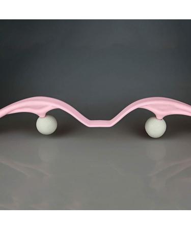 SUPVOX Neck Massager - Manual Self-Massage Trigger Points & Fascia Ball for Neck & Back Pain Relief (Pink) - Buy Online on GoSupps.com