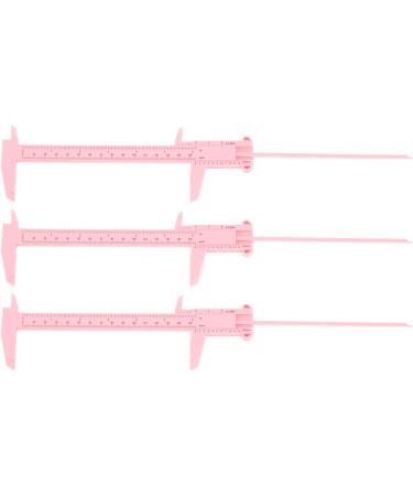 Eyebrow Shaping Stencil Ruler 150mm Multipurpose Smooth Surface Eyebrow Measuring Ruler for Home () Pink - Buy Online on GoSupps.com